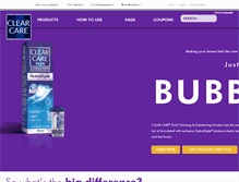 Tablet Screenshot of clearcaresolution.com